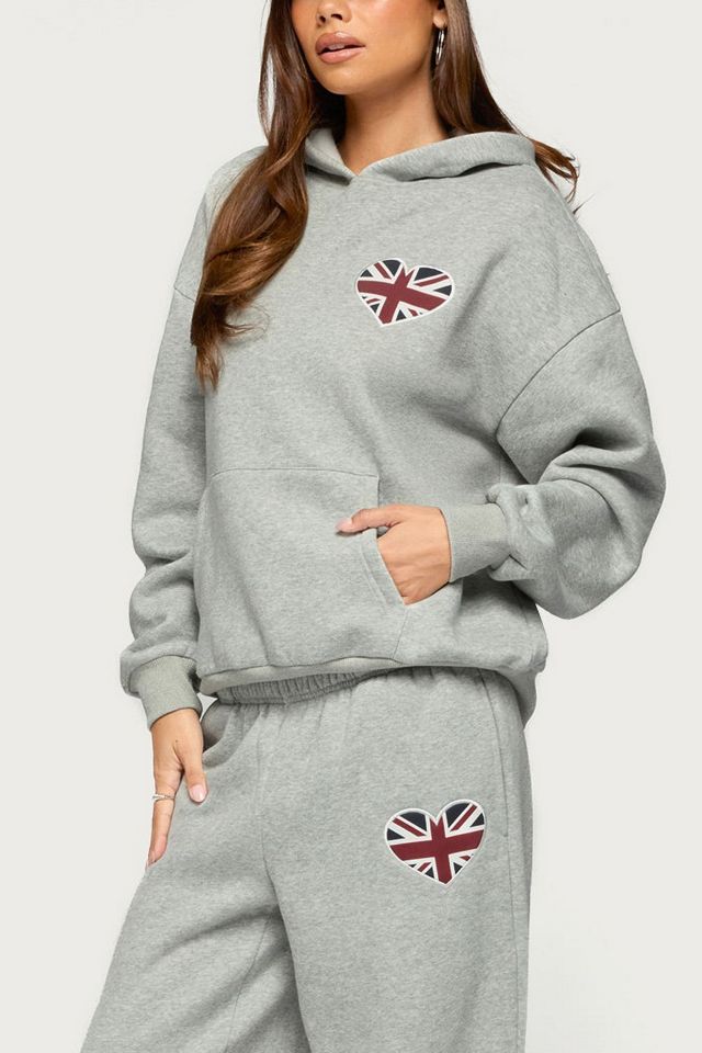 Edikted Heart Uk Hoodie #3
