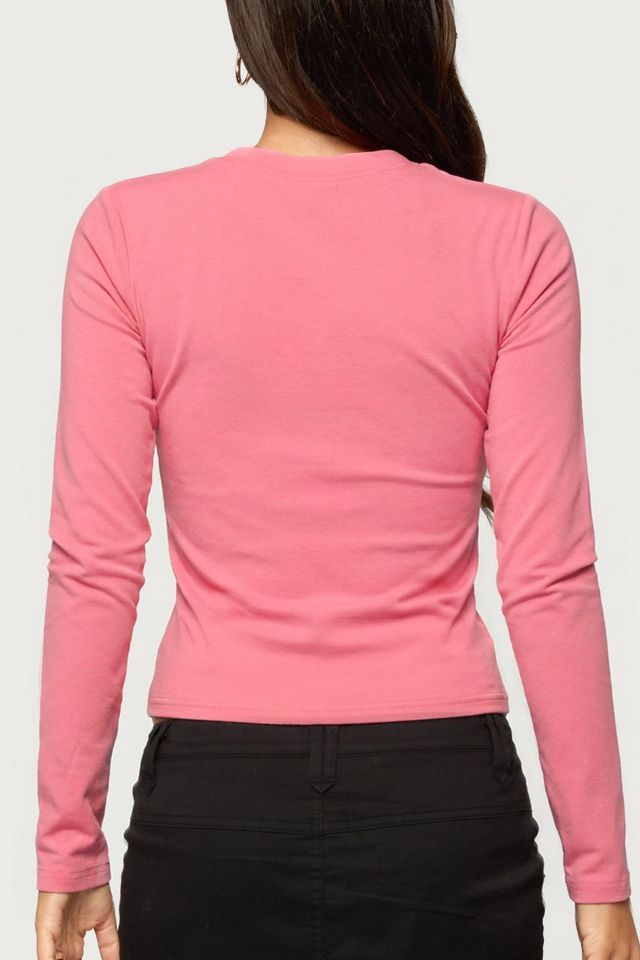 Edikted Hot Girl Long Sleeve Top #4