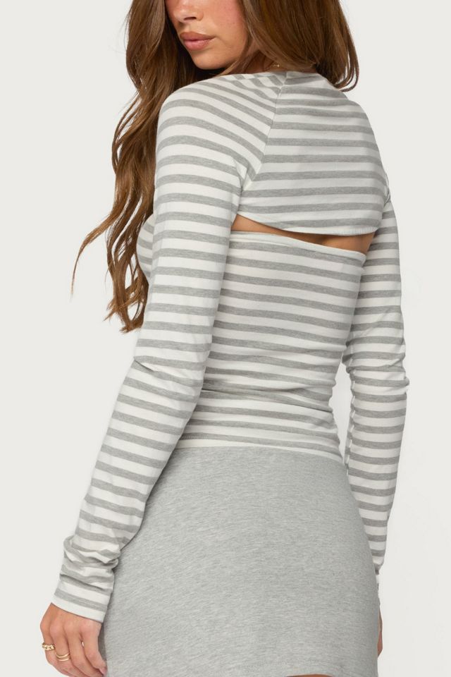 Edikted Kamree Two Piece Striped Top #4