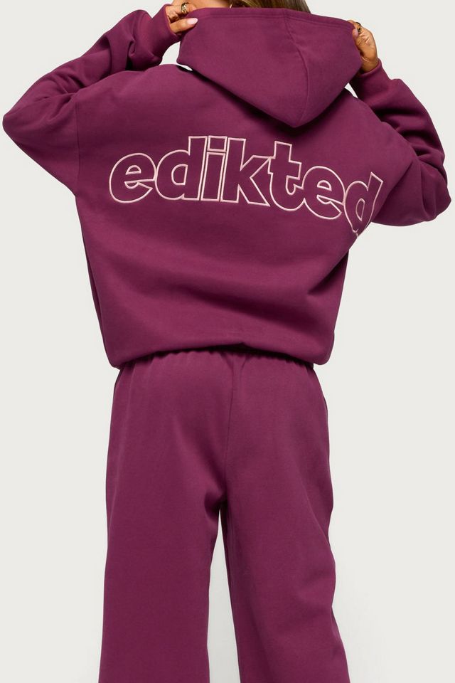 Edikted Living Edikted Embroidered Hoodie #3