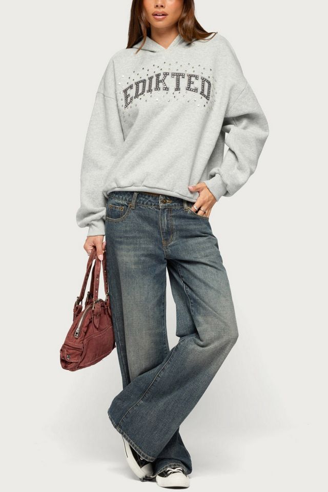 Edikted Obsession Studded Hoodie #1