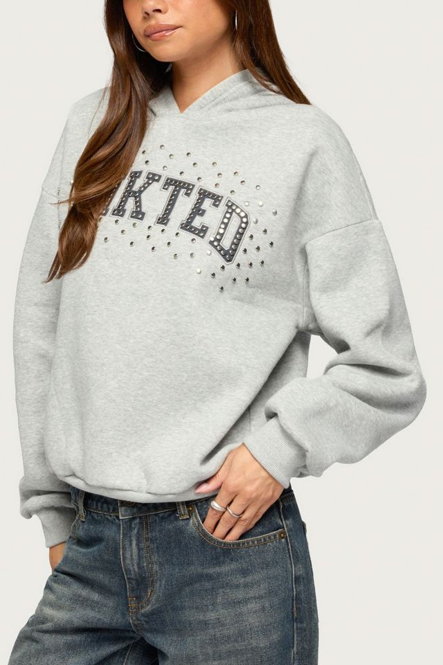 Edikted Obsession Studded Hoodie #2