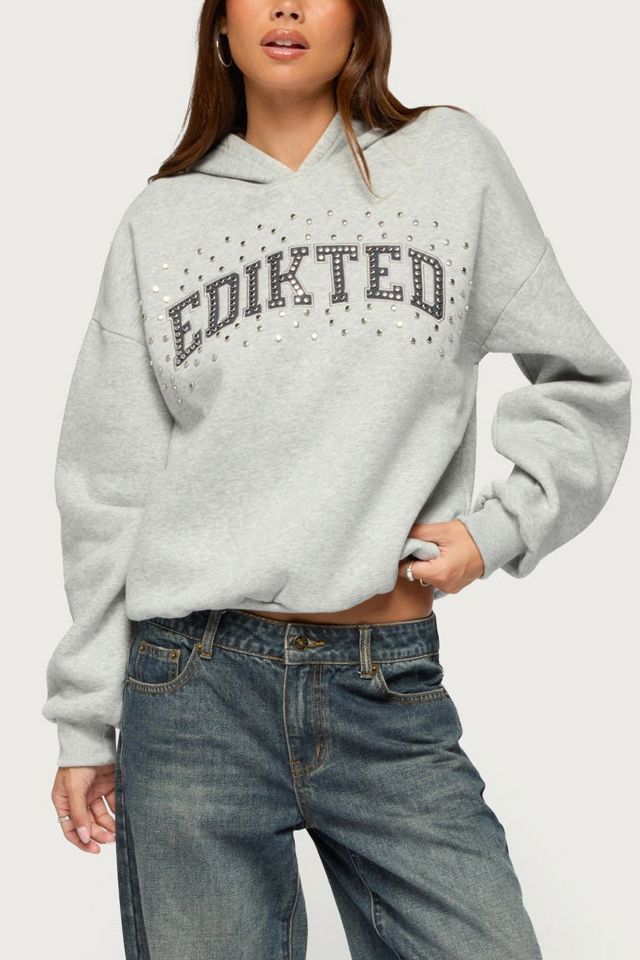 Edikted Obsession Studded Hoodie #3