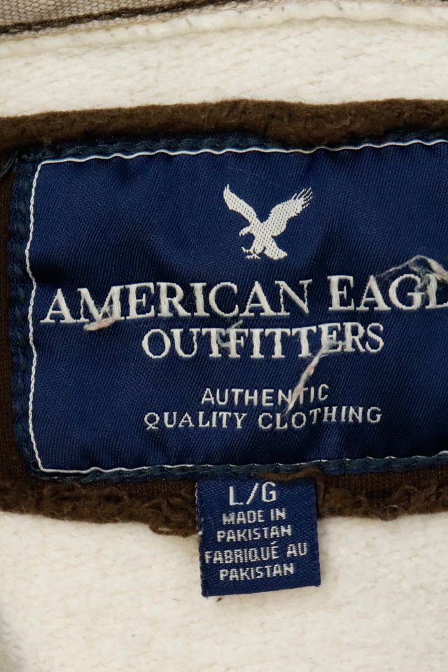 Vintage American Eagle Quarter Zip Hoodie #4