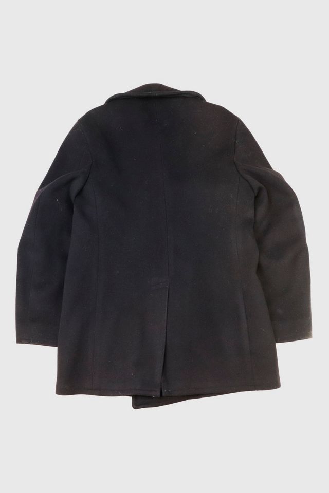 Vintage Wool Pea Coat Jacket #1