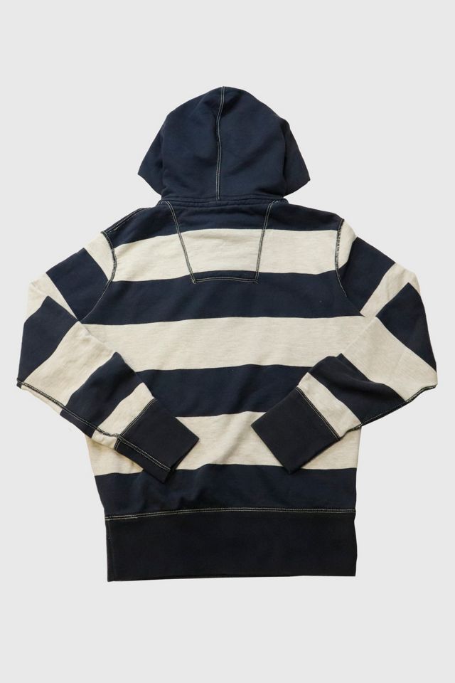 Vintage American Eagle Stripped Hoodie #1
