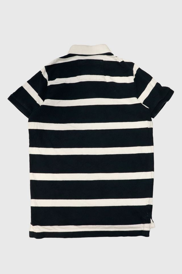 Vintage Abercrombie Striped Polo #1
