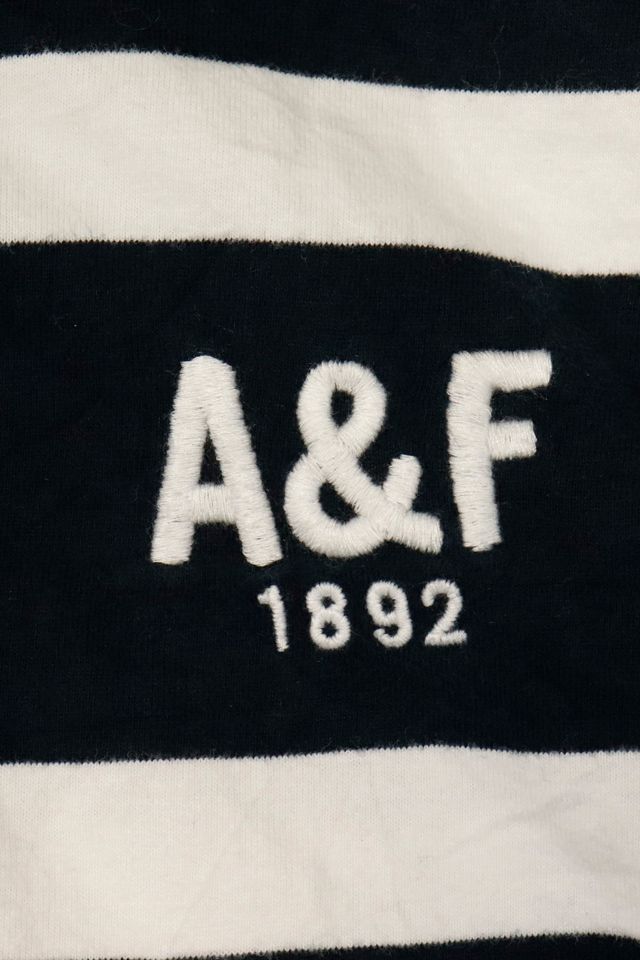 Vintage Abercrombie Striped Polo #2