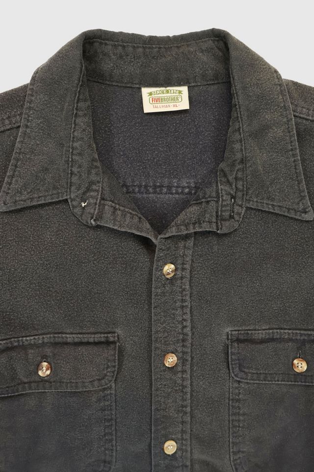 Vintage Heavyweight Faded Flannel Shirt #2