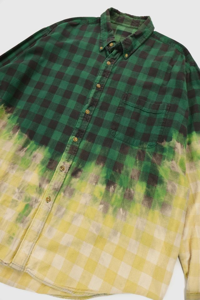 Vintage Bleached Flannel Shirt #2