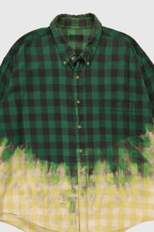 Vintage Bleached Flannel Shirt #4