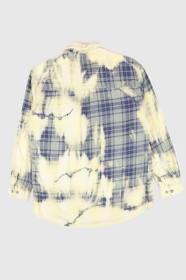 Vintage Heavyweight Bleached Flannel Shirt #1