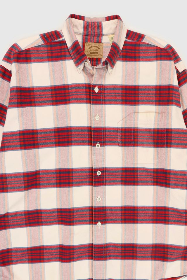 Vintage Red Plaid Shirt #3