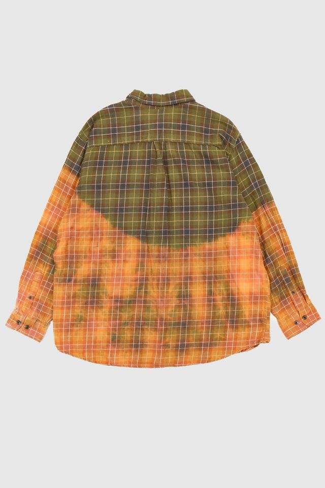 Vintage Bleached Flannel Shirt #1