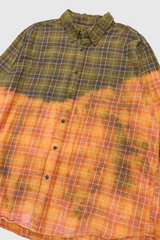 Vintage Bleached Flannel Shirt #2