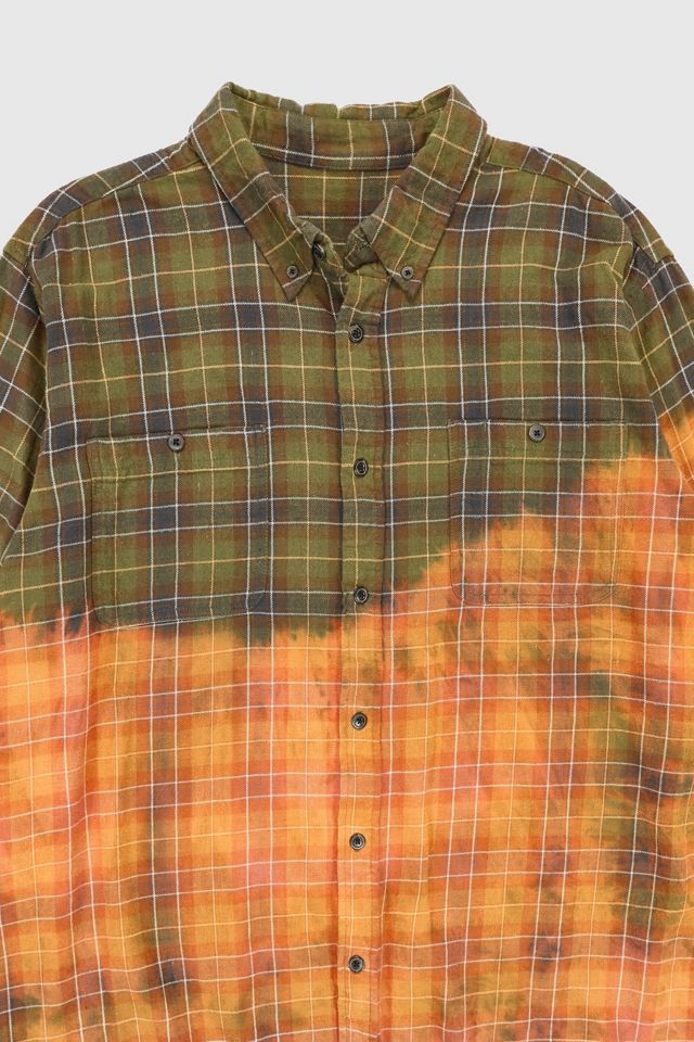 Vintage Bleached Flannel Shirt #4