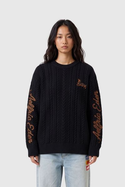 Aelfric Eden Dachshund Cable Knit Sweater