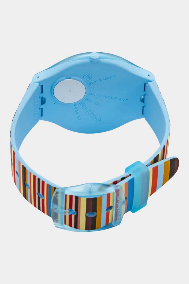 Swatch Skinstripes Light Grey Dial Unisex Watch #2