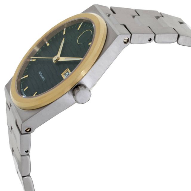 Movado Bold Quest Automatic Green Dial Men's Watch #1