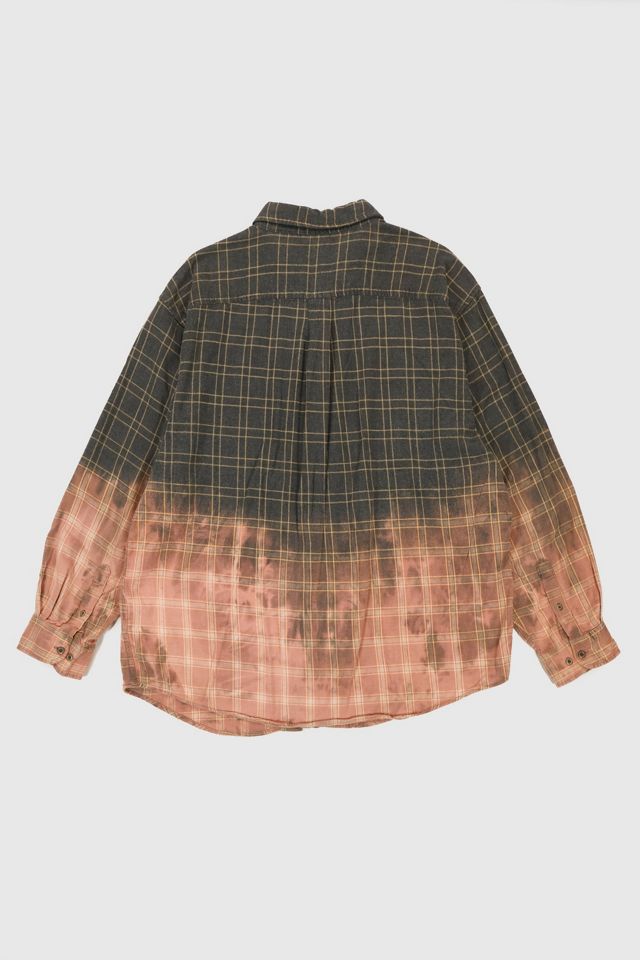 Vintage Bleached Flannel Shirt #1