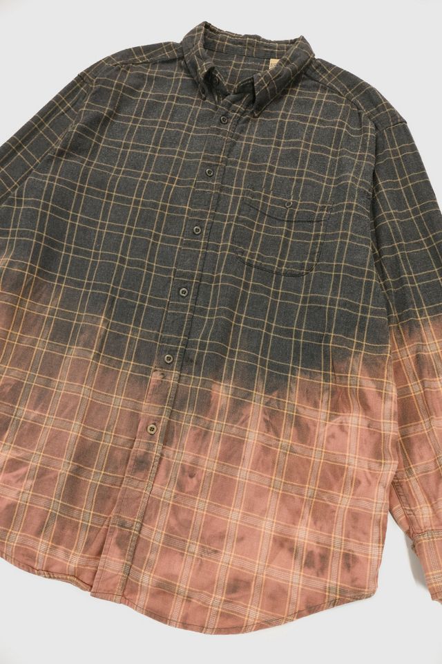 Vintage Bleached Flannel Shirt #2