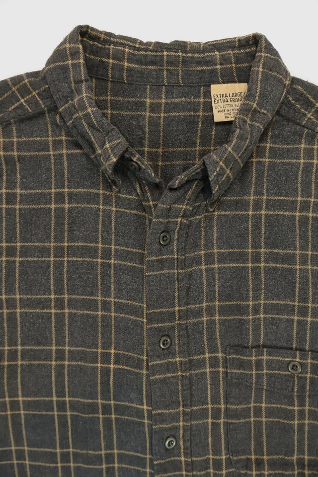 Vintage Bleached Flannel Shirt #3