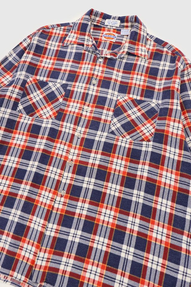 Vintage Dickies Lightweight Flannel Shirt #1