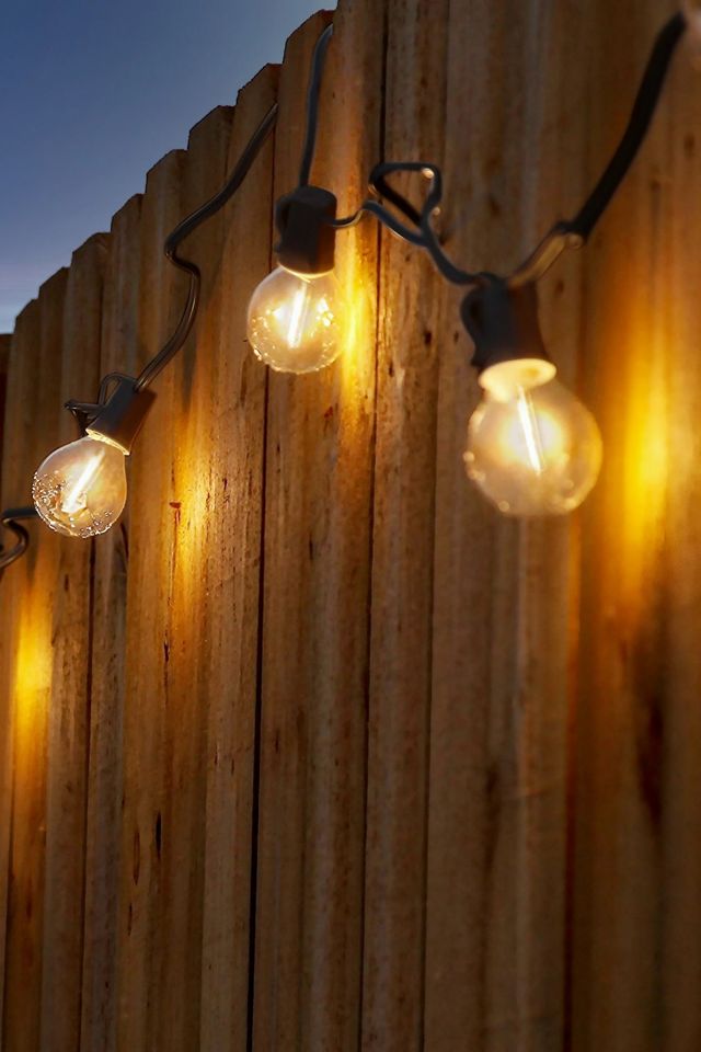 Brightech Ambience Pro 1W LED G45 Retro 3000K Solar String Lights #1
