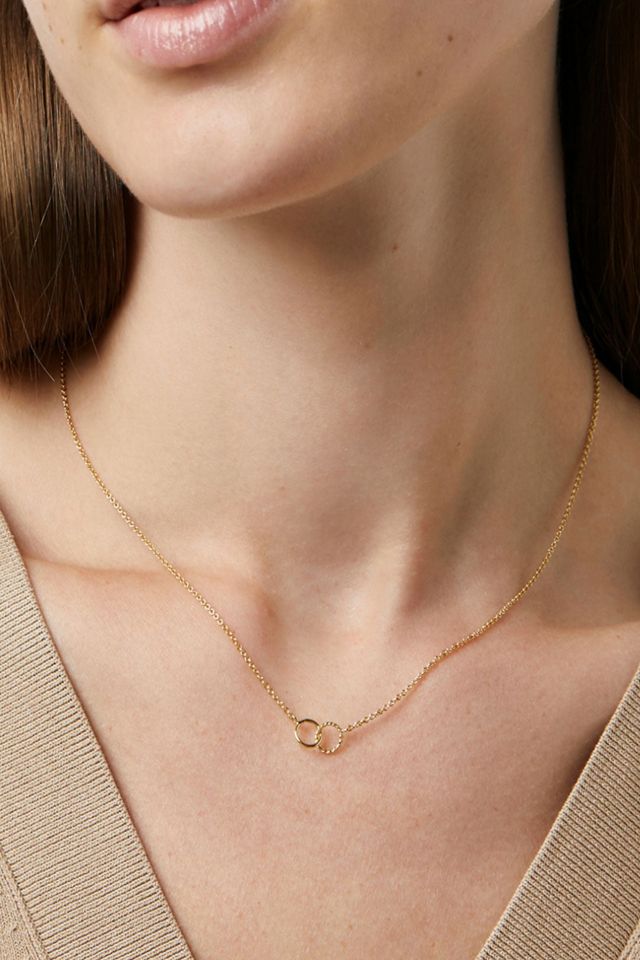 Ana Luisa Interlocking Circles Sam Necklace #1