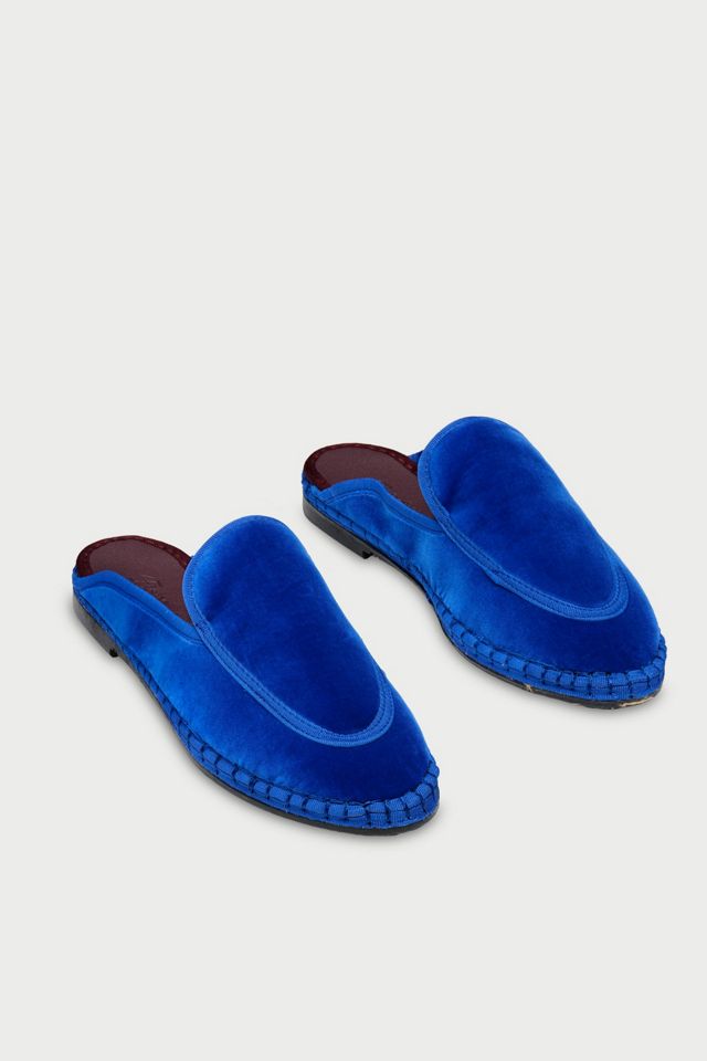 Flabelus Bruna Velvet Mule #2