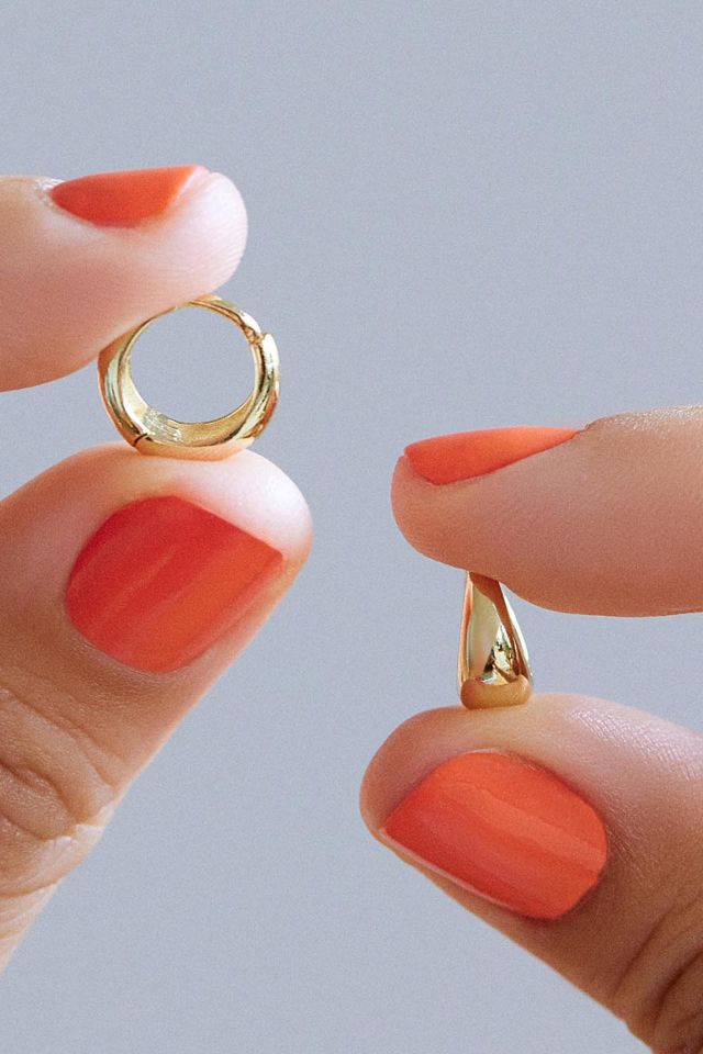 Ana Luisa Nate Bold Huggie Hoops #2