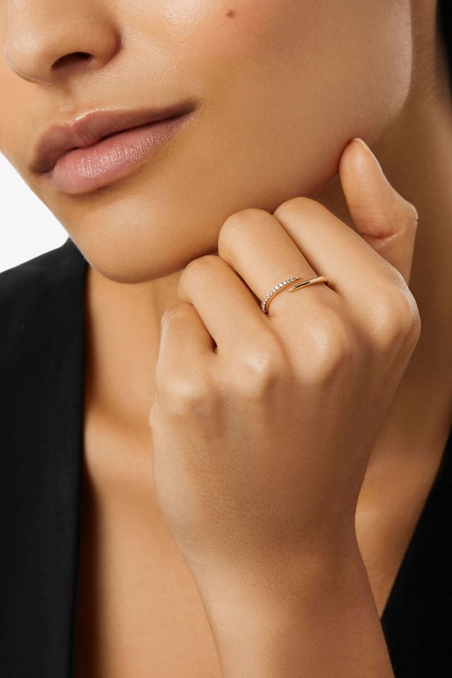 Ana Luisa Oren Claw Ring #2