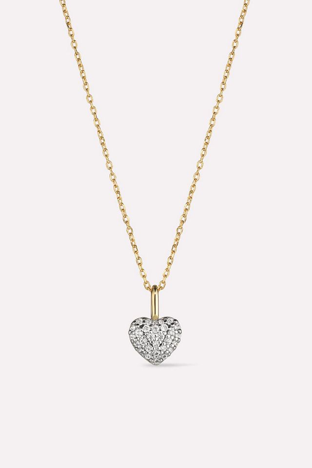 Ana Luisa Ellery Gold Heart Necklace #1