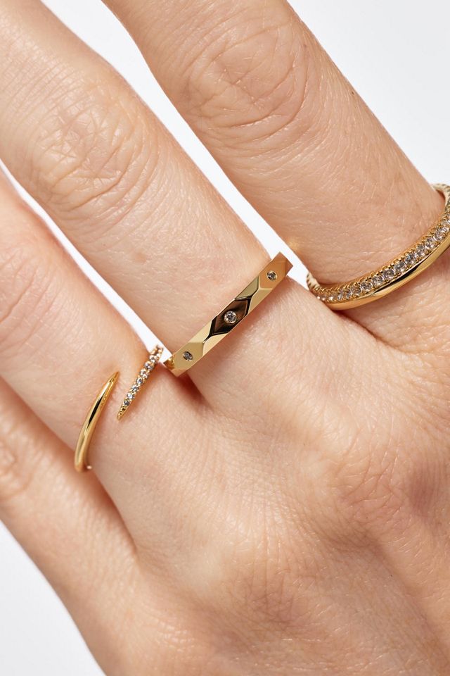 Ana Luisa Walker Gold Band Ring #2