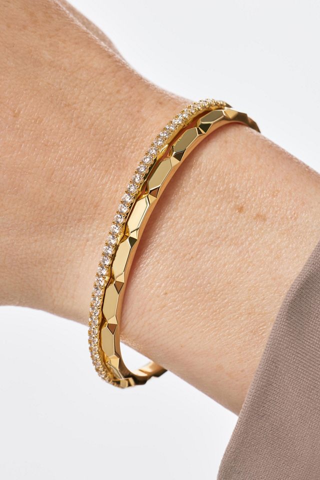 Ana Luisa Walker Gold Bangle Bracelet #1