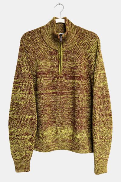 Sunnei Oversized Wool Zip Sweater