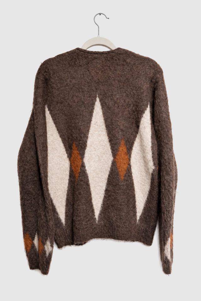 Needles Argyle Mohair Cardigan #1
