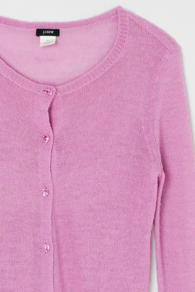 Vintage Y2k Light Pink Fitted Cardigan #2