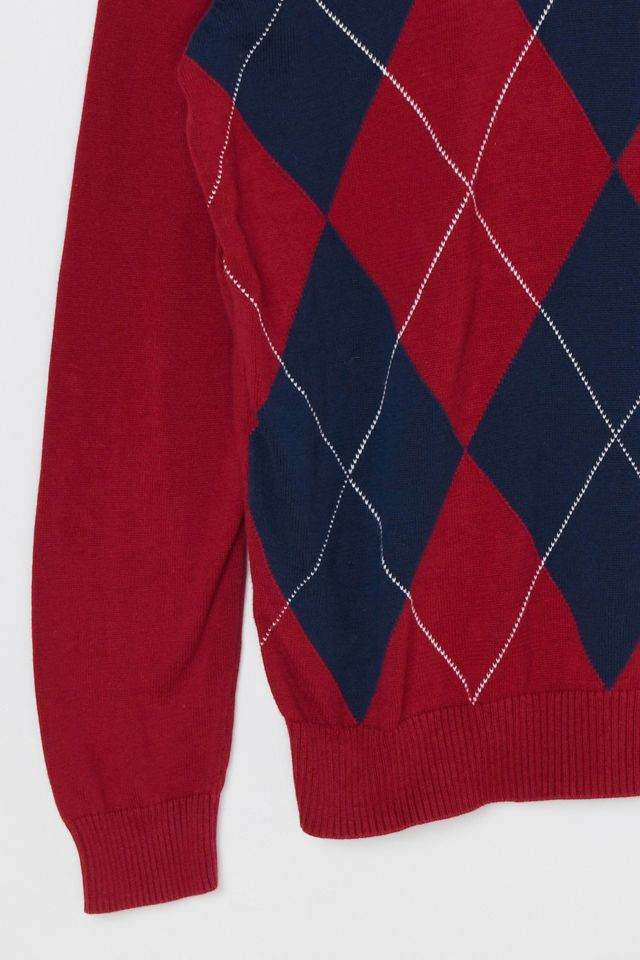 Vintage Y2k Argyle Sweater #3
