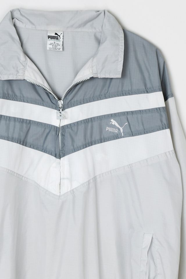 Vintage 90s Puma Quarter Zip Windbreaker #2