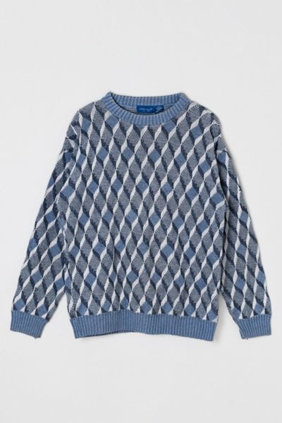 Vintage 90s Geometric Knit Sweater