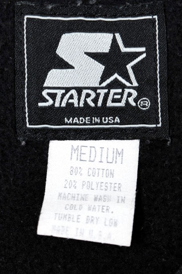 Vintage 90s Starter Black Sweatshirt #4