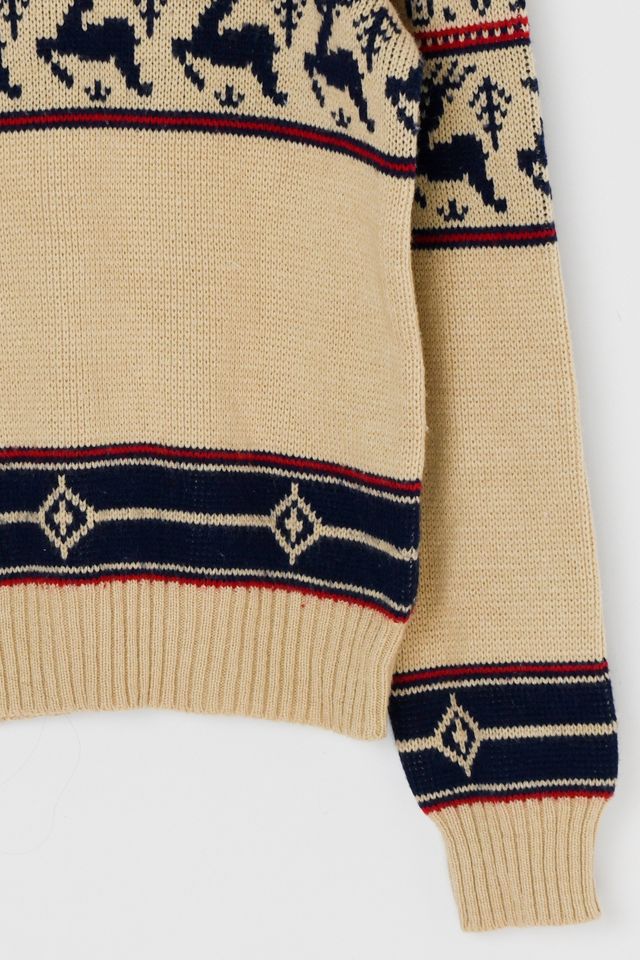 Vintage 1960s Fair Isle Sweater #3