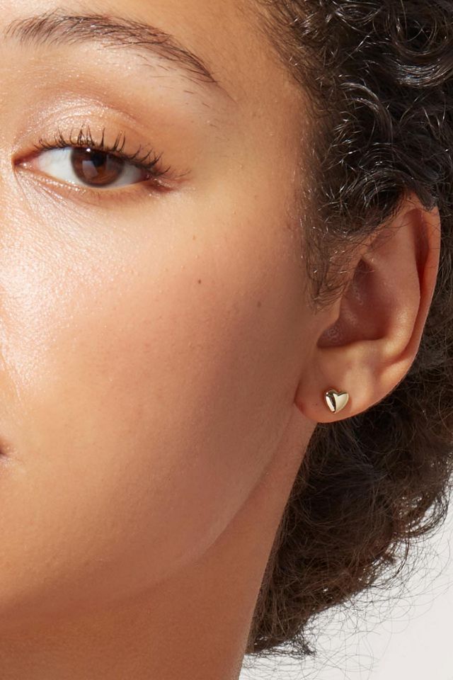 Ana Luisa Lev Heart Studs Earrings #3