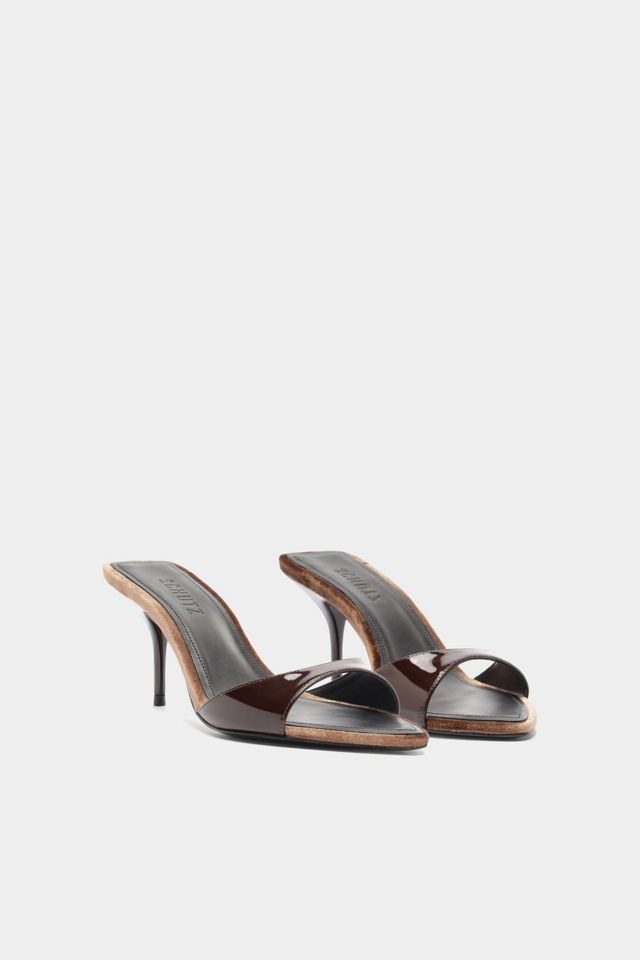 Schutz Elodie Velvet Mule Heel #1