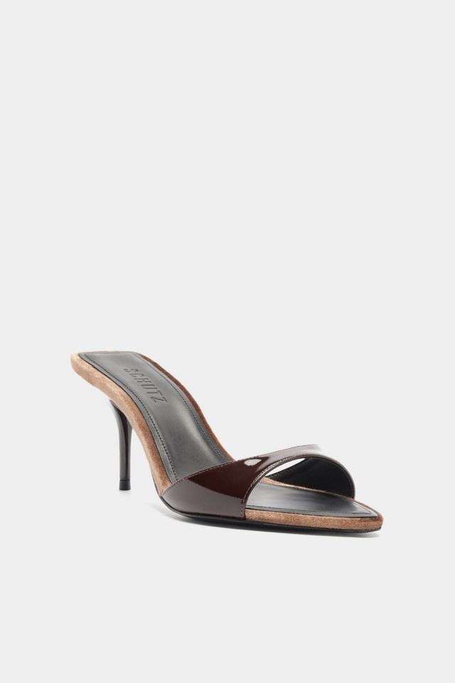 Schutz Elodie Velvet Mule Heel #2