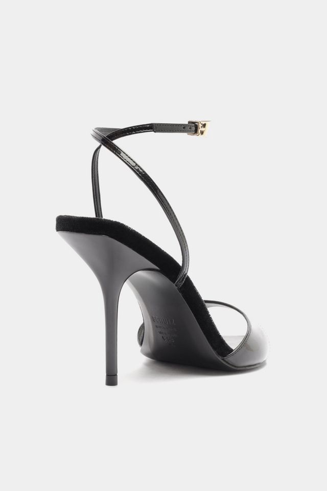Schutz Elodie Velvet Buckle Heel #3
