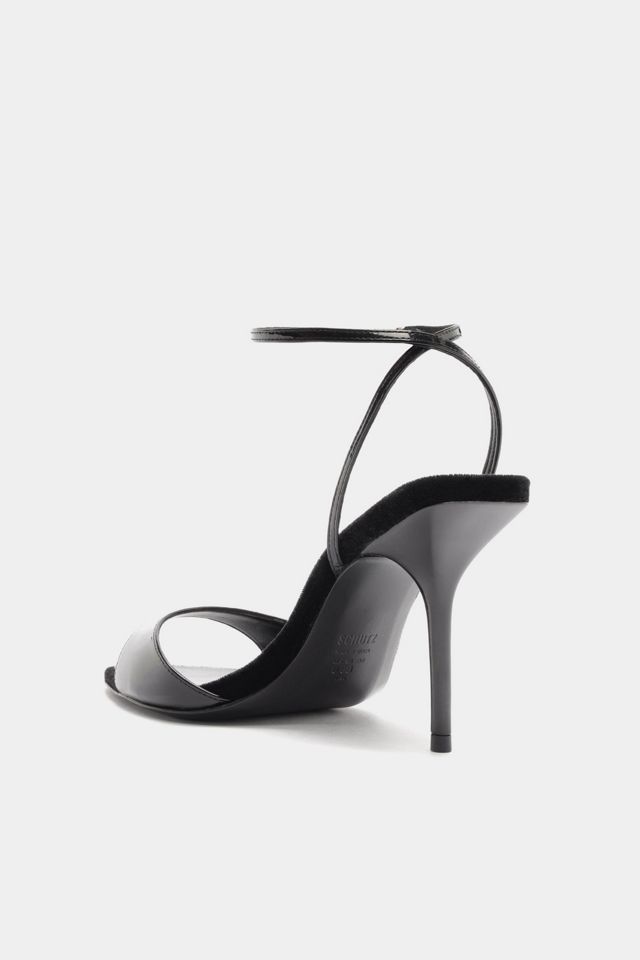 Schutz Elodie Velvet Buckle Heel #4