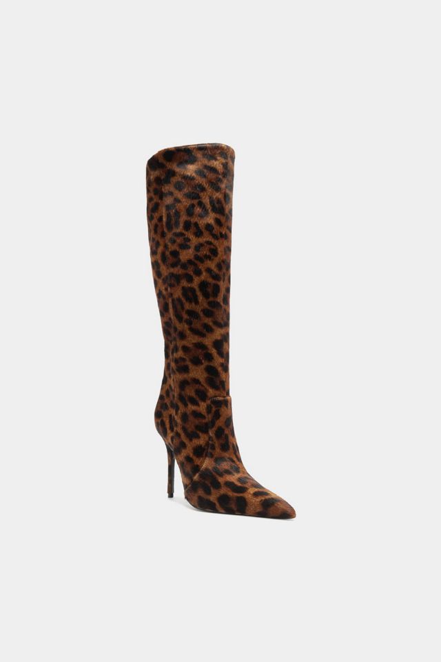 Schutz Samira Leopard Booties #2