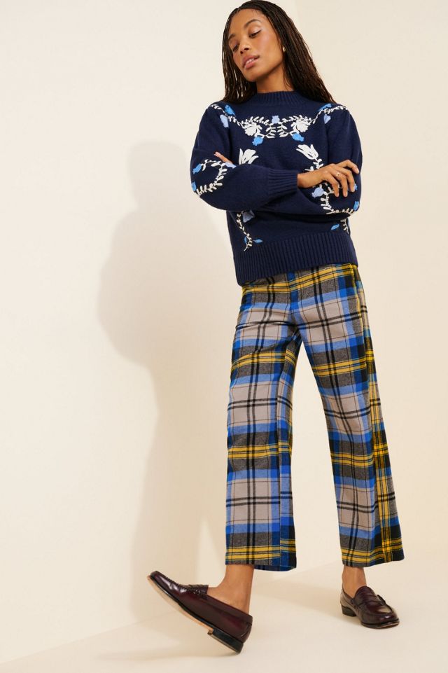 English Factory Embroidered High Neck Pullover | Urban Outfitters